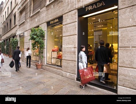 Prada via della spiga Stock Photos and Images 